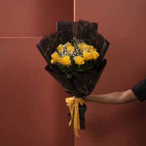 Yellow roses & Baby’s Breath