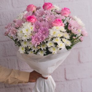 Roses & Chrysanthemum