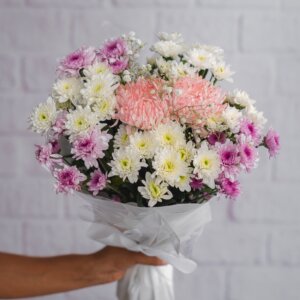 Chrysanthemum, Gypso & roses
